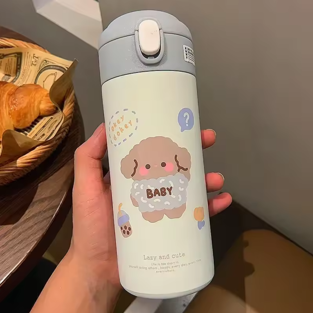 Cool Cartoon Buddy Insulated Stainless Tumbler