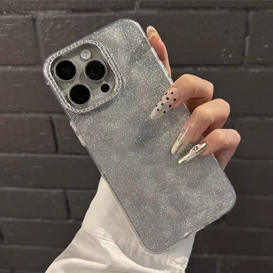 Starry Glam  Phone Case with Glitter Accents