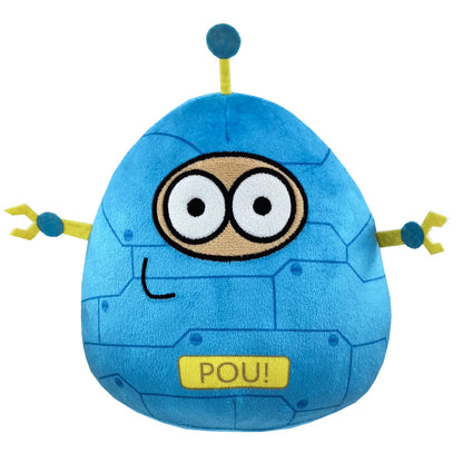 2407TA 22cm/8.6in Pou Plush Cartoon Alien Toy Kawaii Stuffed Animal Doll Hot Game Figure Gifts for Fans
