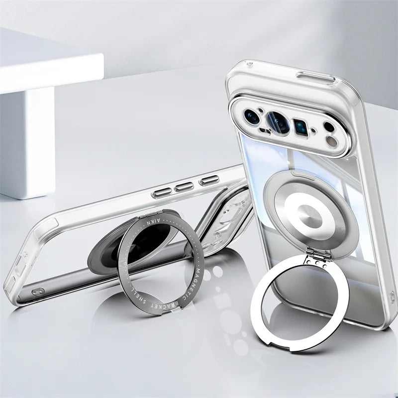 Crystal Hybrid Foldable Ring Case - Google