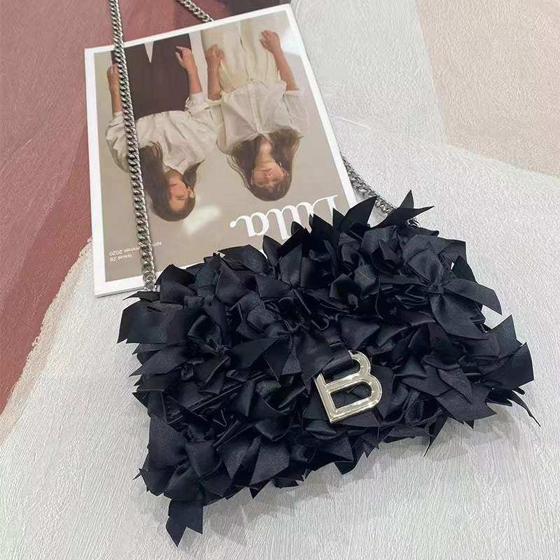 Bow Small Square Shoulder Bag