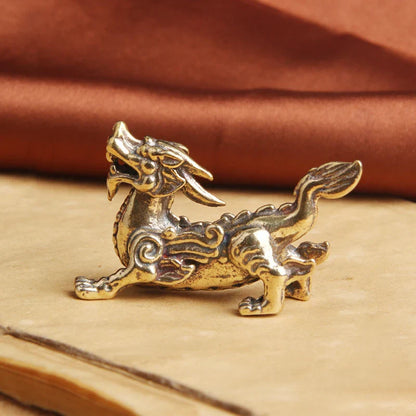 0907BA Feng Shui Toad Money LUCKY Fortune Wealth Chinese Golden Frog Toad Coin Home Office Decoration Lucky Gifts Tabletop Ornaments