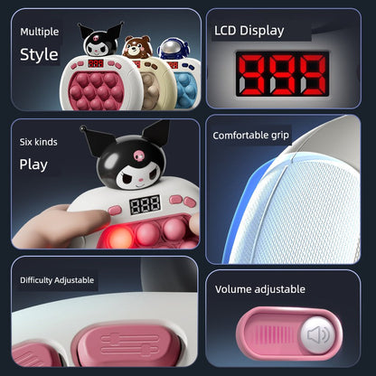 2307TA Decompression Game Machine Entrance Whac-a-Mole Compressable Musical Toy