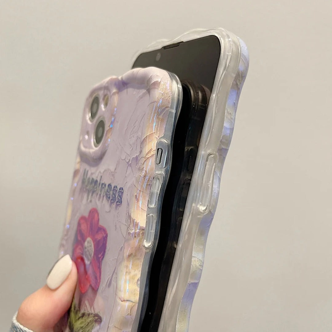 Wave Edge Bloom Case