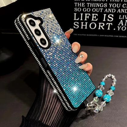Bling Gradient Full Diamond Case - Samsung