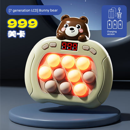 2307TA Decompression Game Machine Entrance Whac-a-Mole Compressable Musical Toy