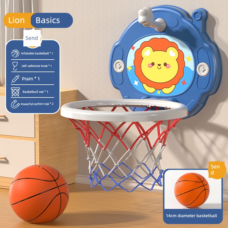 2307TA For Home Baby Boy and Girl 1-2 Mute Basketball Hoop