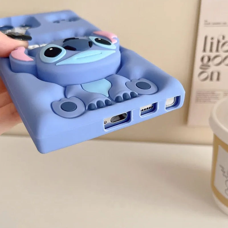 Adorable Playful Alien Stitch Cartoon Case - Samsung
