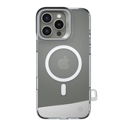 Glossy Slim Transparent Magnetic Case - iPhone