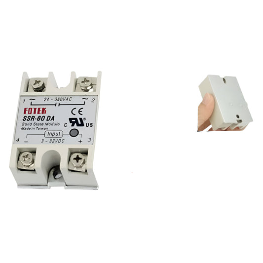 Single Phase Solid State Relay 250V SSR-60DA (60A) Solid State Relay (DC Control AC)
