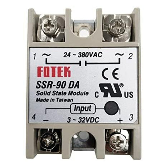 Single Phase Solid State Relay 250V SSR-90DA 90A DC Control AC