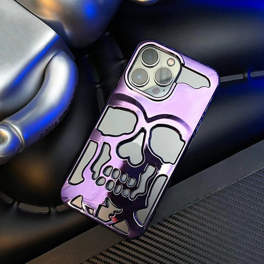 iPhone Series Hollow Skull Design Case