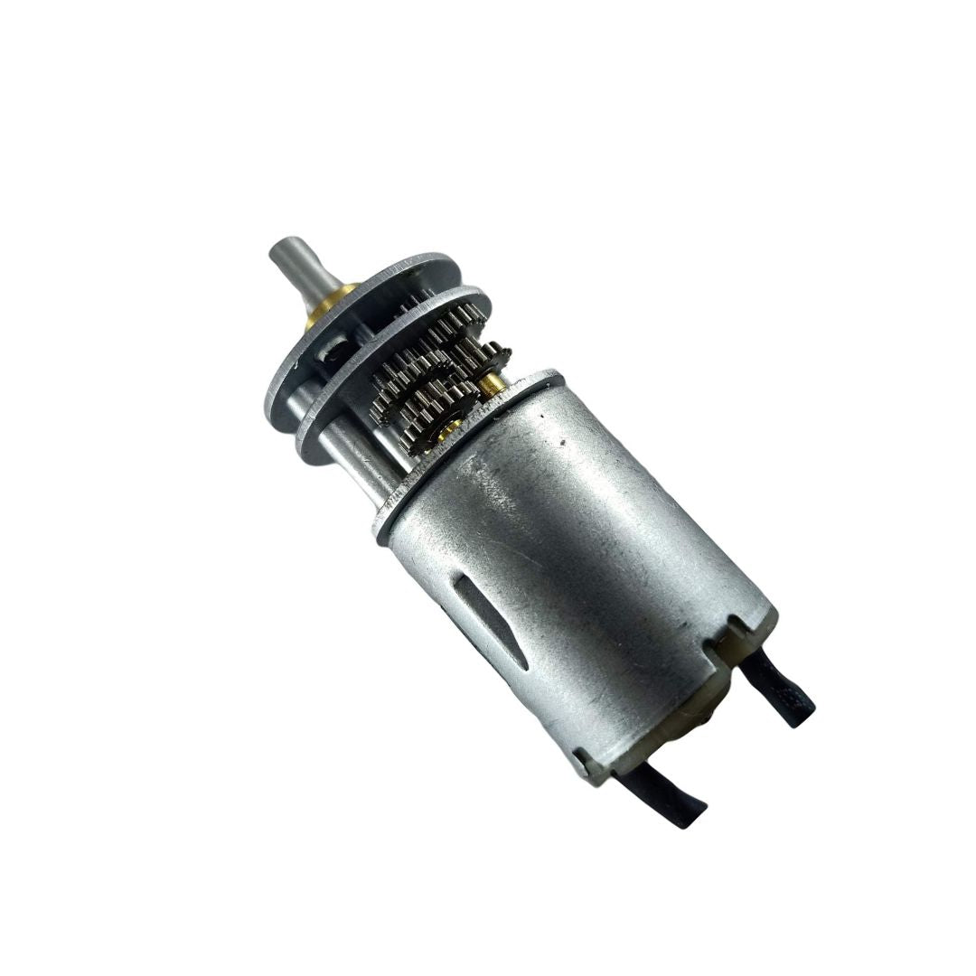 3.7-6V DC Round Motor with a Metal Gearbox