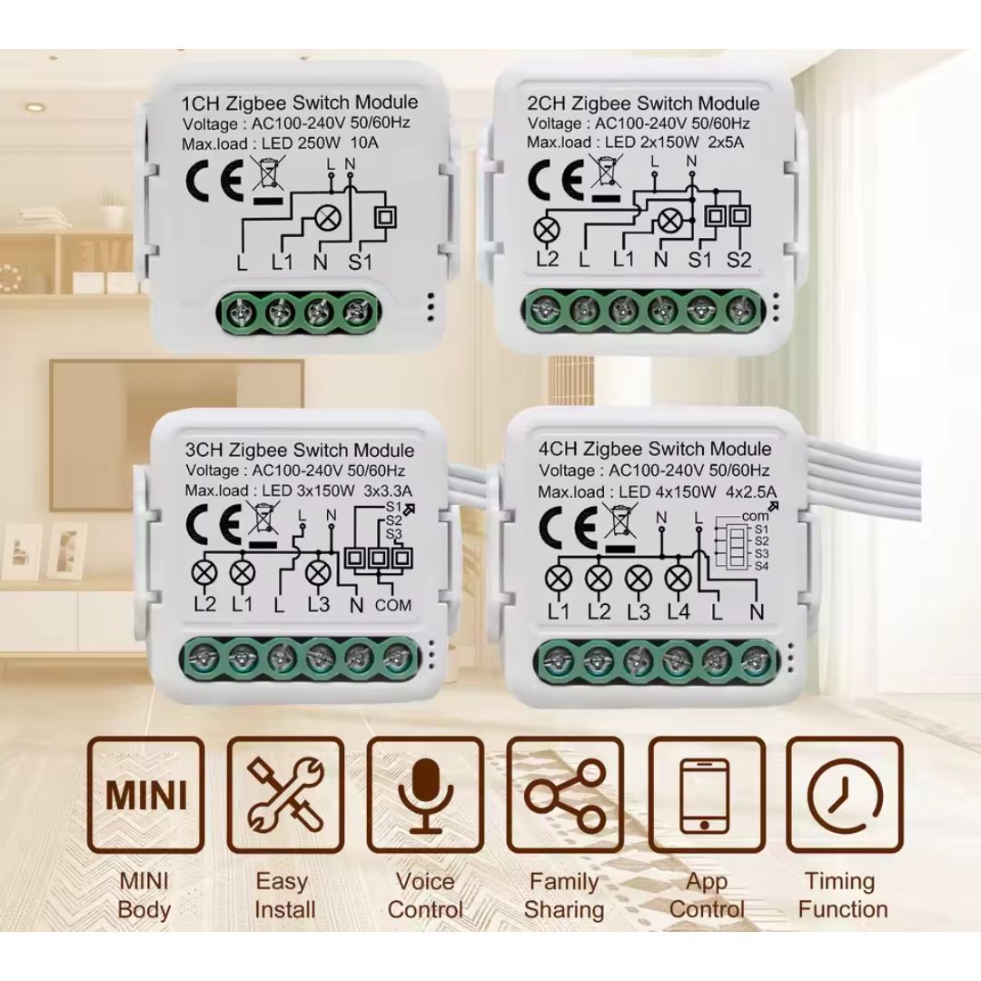 Mini Smart Switch DIY Smart Wireless Module for Home/Office