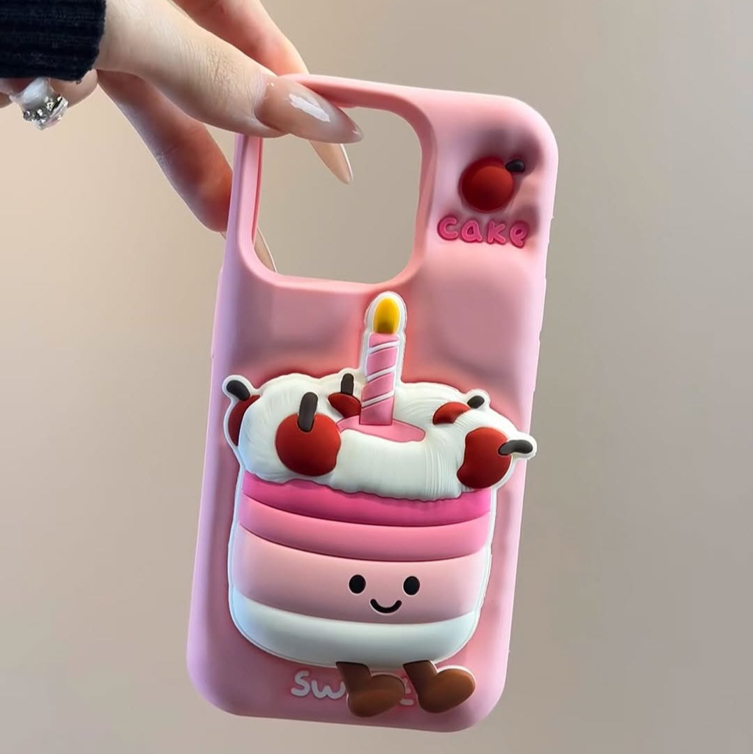 Sweet 3D Cake Phone Case