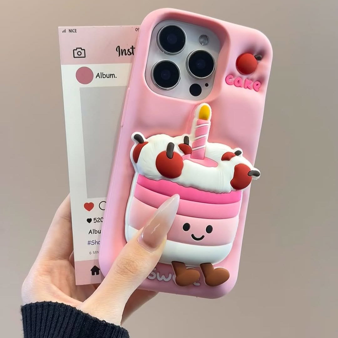 Sweet 3D Cake Phone Case