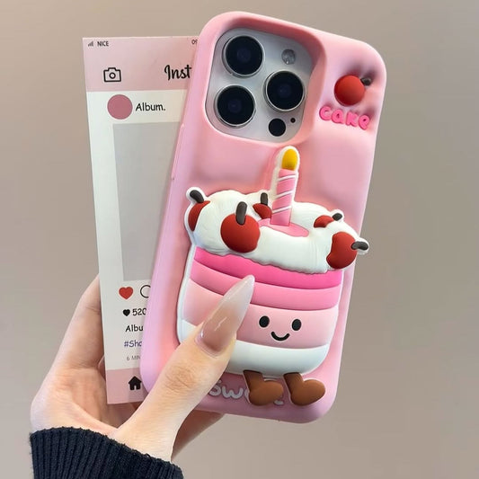 Sweet 3D Cake Phone Case
