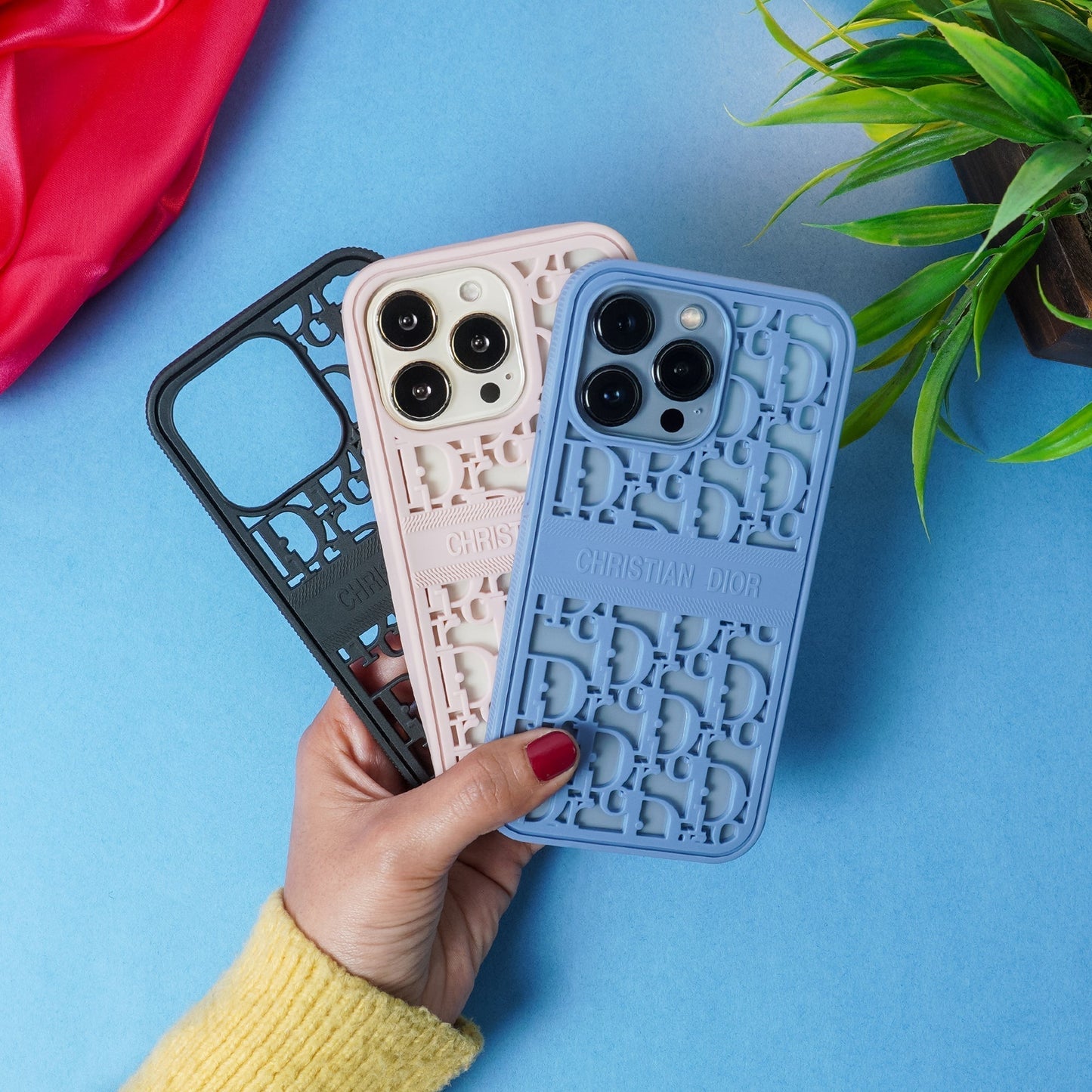 iPhone Series Soft Silicone Cutting Edge Case