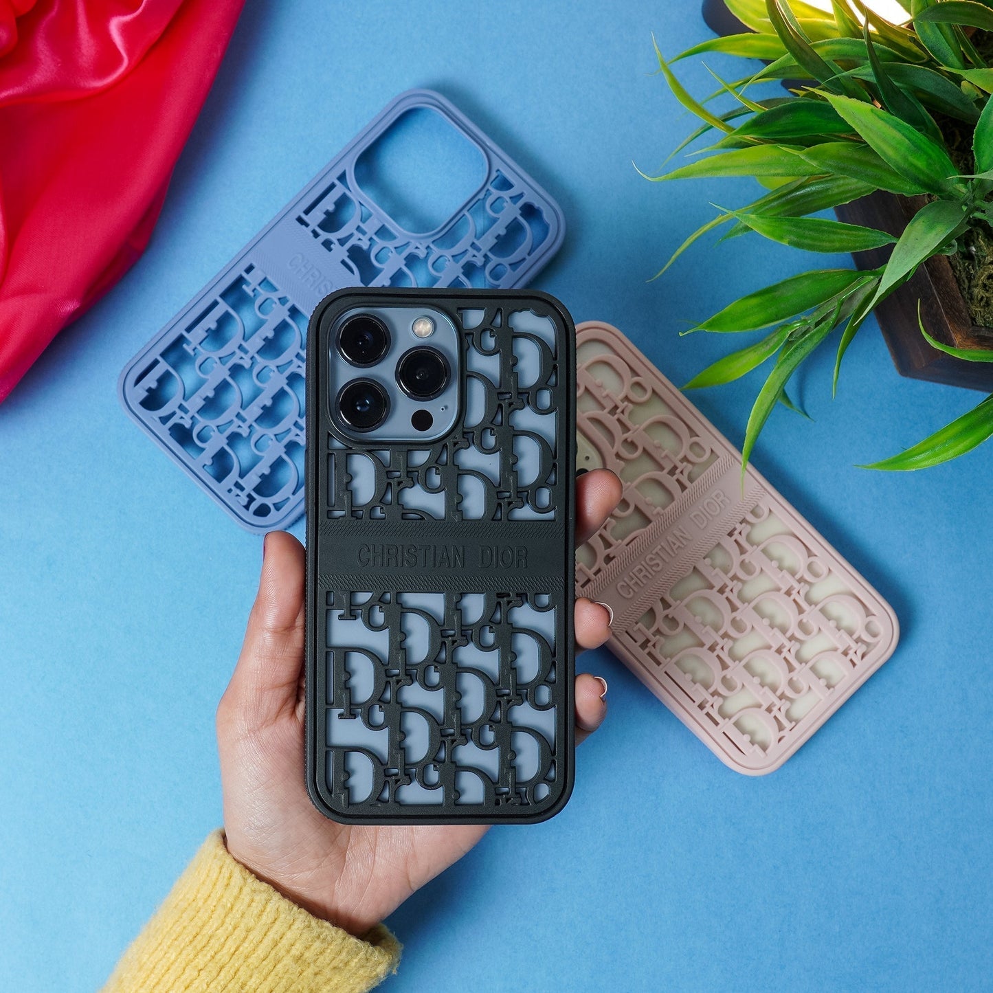 iPhone Series Soft Silicone Cutting Edge Case
