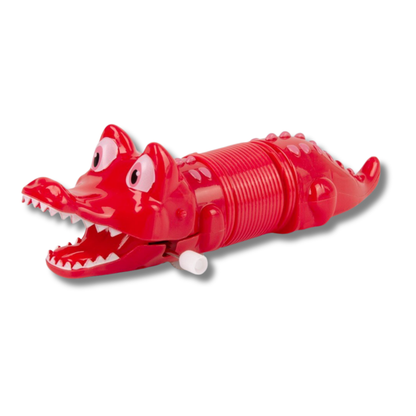 Wind Up Coil Spring Alligator Toy For Kids In Bulk - Assorted