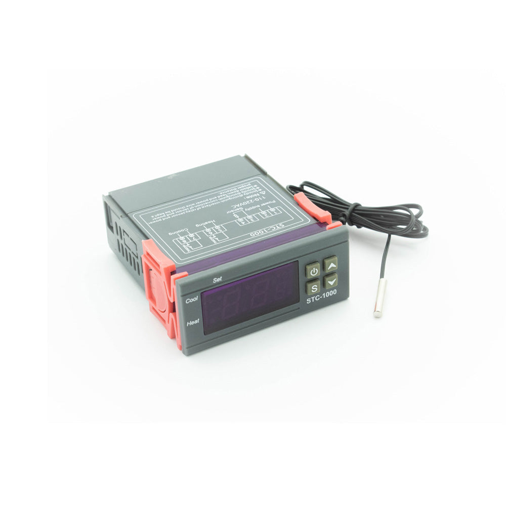 STC-1000 220V AC Digital Temperature Controller Thermostat Module with Temperature Sensor Probe