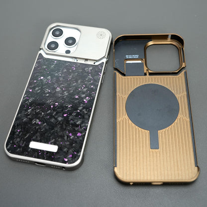 Elite Shield Carbon Fiber Hybrid Case - iPhone