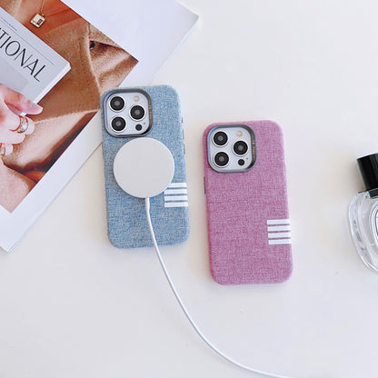 Vintage Vibes Retro Fabric Magnetic Case - iPhone