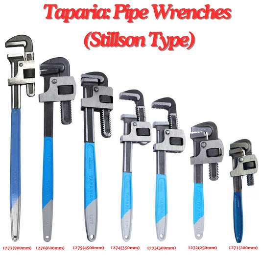 Taparia: Pipe Wrenches (Stillson Type)