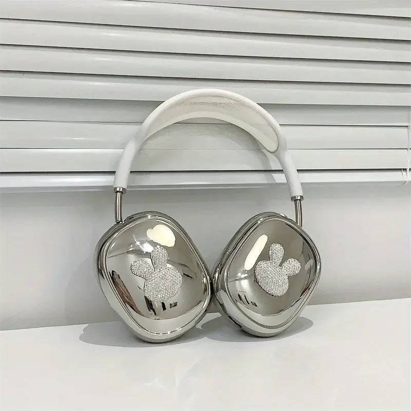 Sparkling Teddy Glam AirPods Max Case