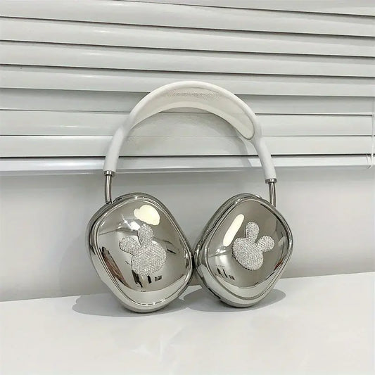 Sparkling Teddy Glam AirPods Max Case