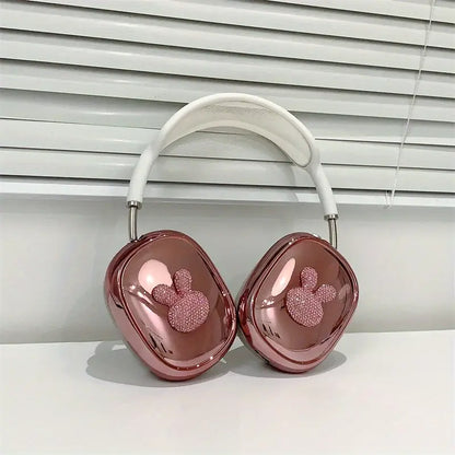 Sparkling Teddy Glam AirPods Max Case