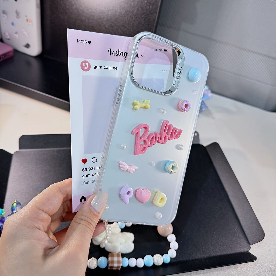 Chic Cartoon Charm Case - iPhone