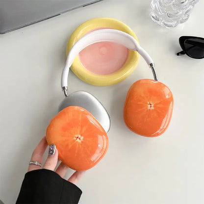 Sunny Tomato Sound Muffs AirPods Max Case