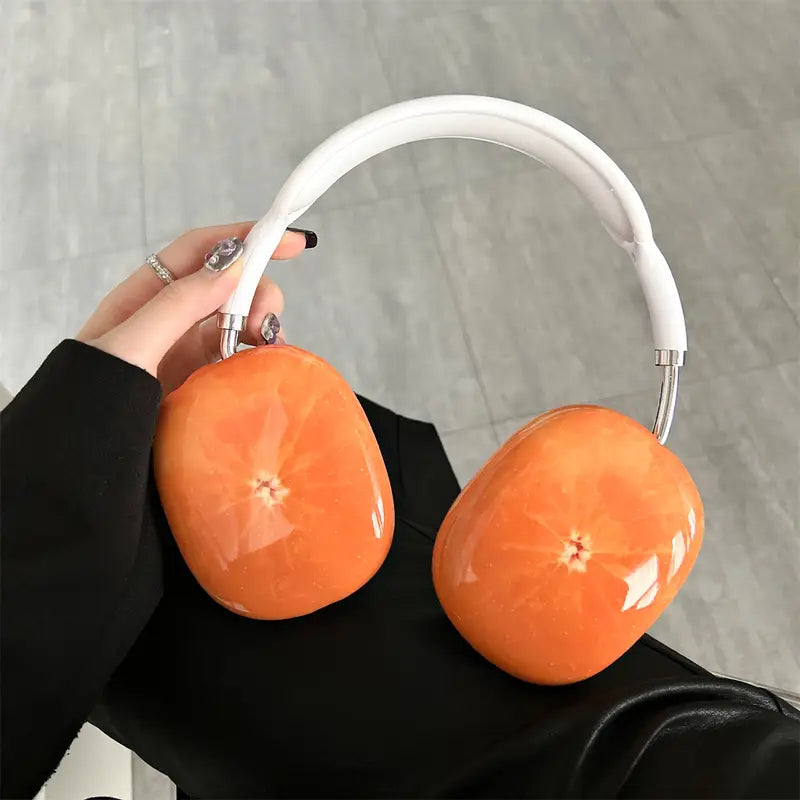 Sunny Tomato Sound Muffs AirPods Max Case