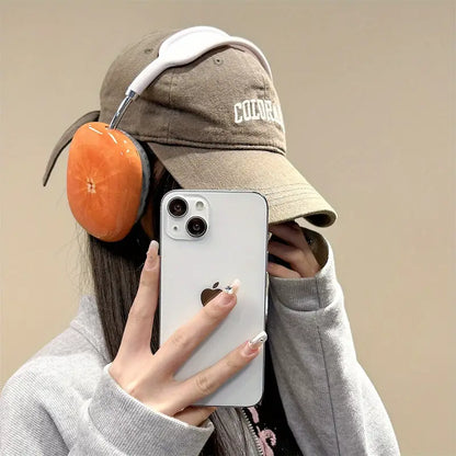 Sunny Tomato Sound Muffs AirPods Max Case