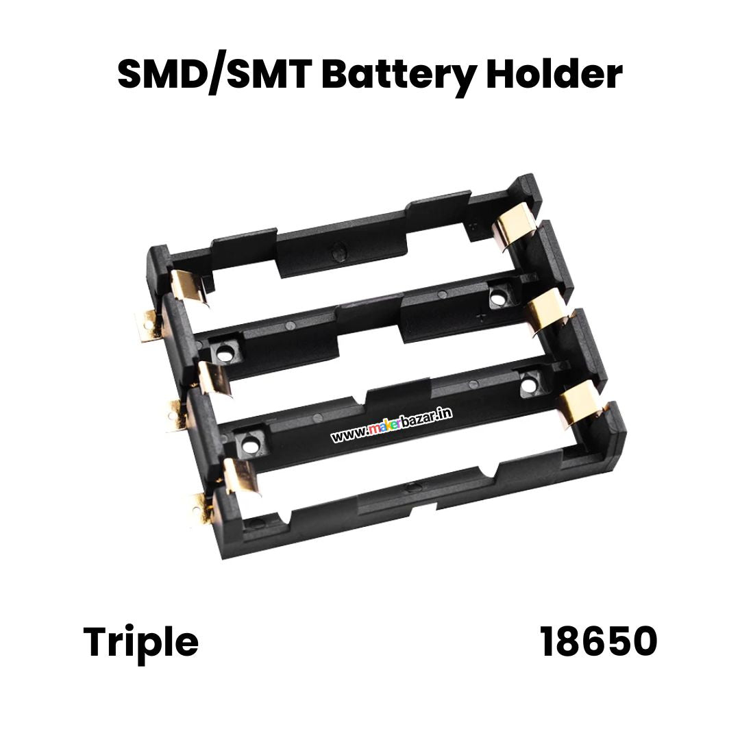 18650 SMD/SMT Battery Holder Case (High-Quality)