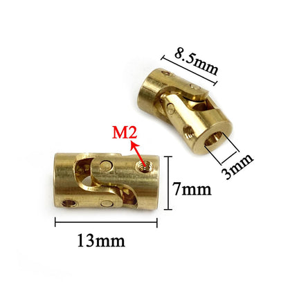Universal Joint Metal Coupling for RC Cars