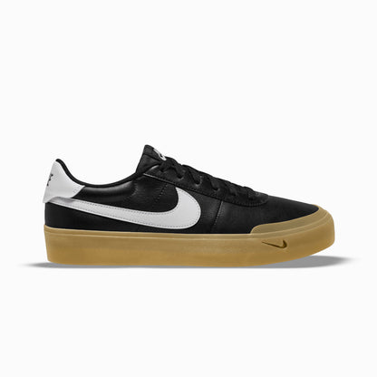 Nike | COURT SHOT { BLACK/WHITE-GUM LIGHT BROWN