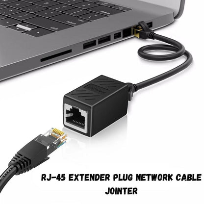 RJ-45 Female To Female LAN Cable Joiner Extender Plug