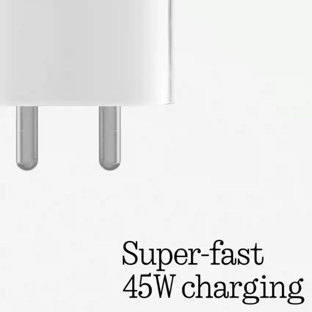 Nothing phone 45W, USB-C Compatible Power Charger  (White)