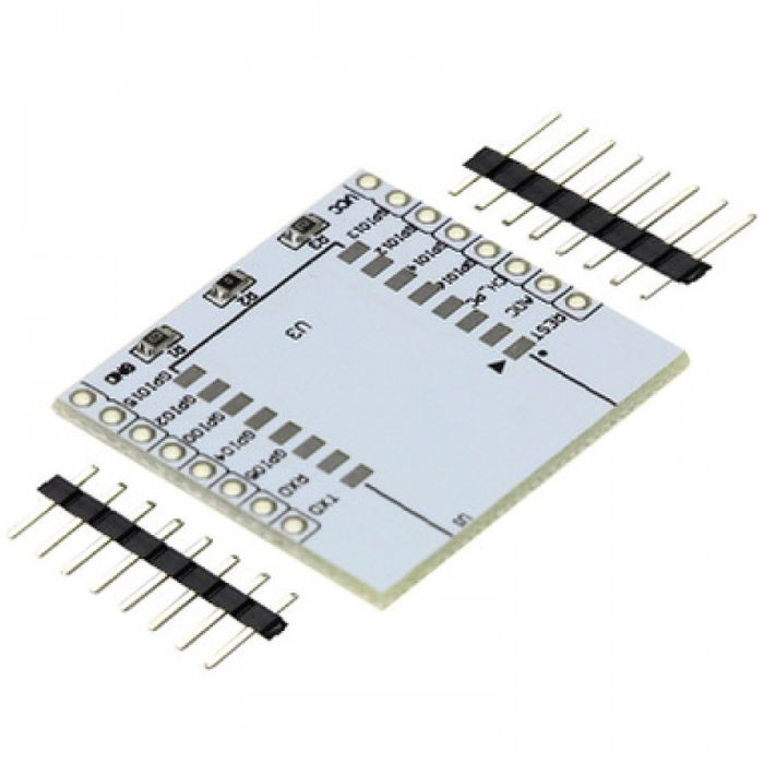 ESP 12E/ 12F Breakout Board - white