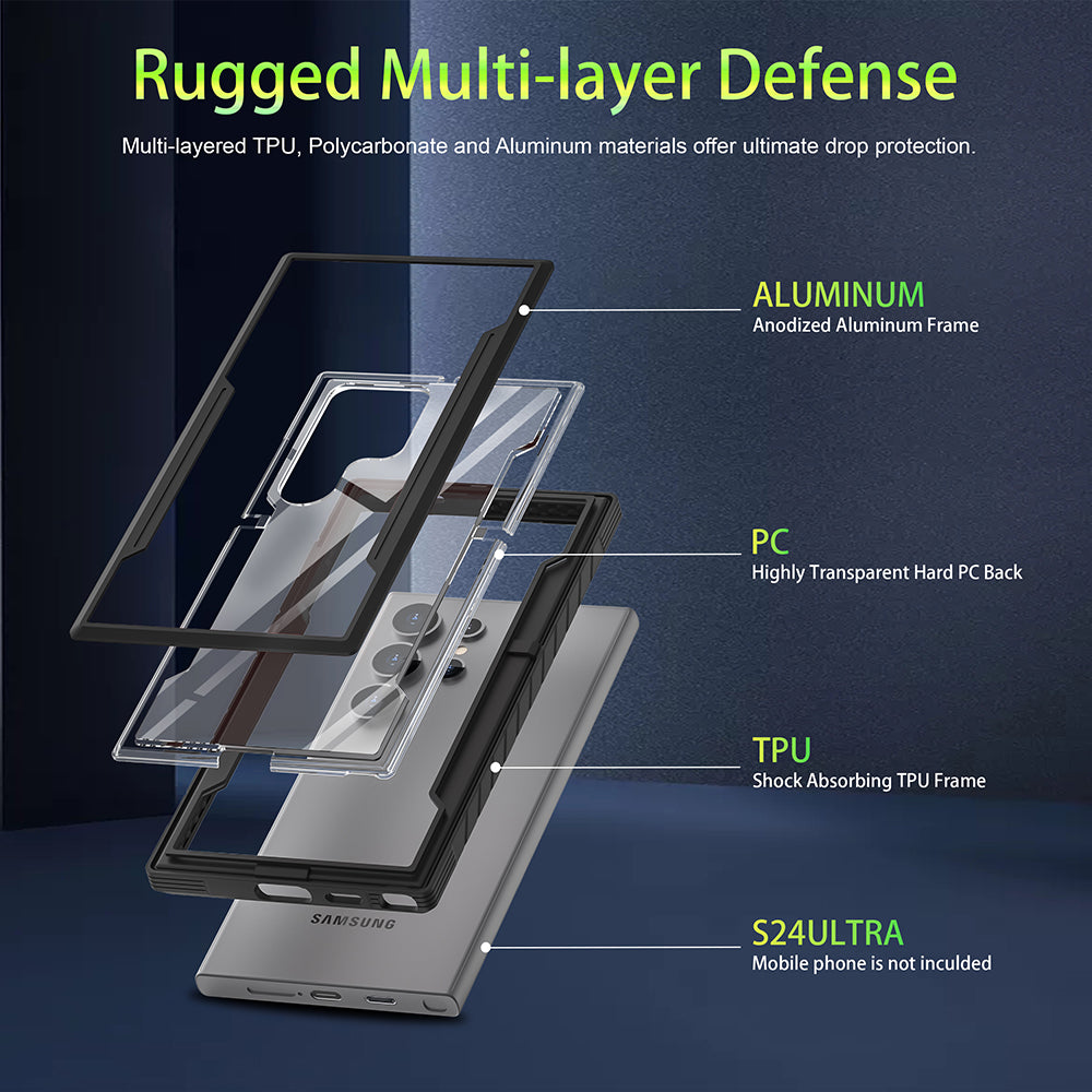 Rugged Multi-Layer Armor Case - Samsung