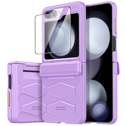 Galaxy Z Flip Series Reinforced Hexagon Armor Case