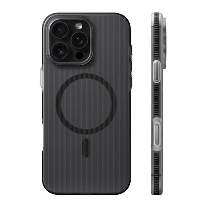 Smooth Corrugated Pattern MagSafe Case - iPhone