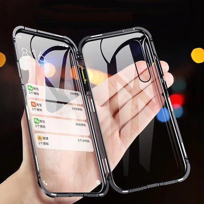 360 Metal Magnetic Double Side Tempered Glass Case - Xiaomi