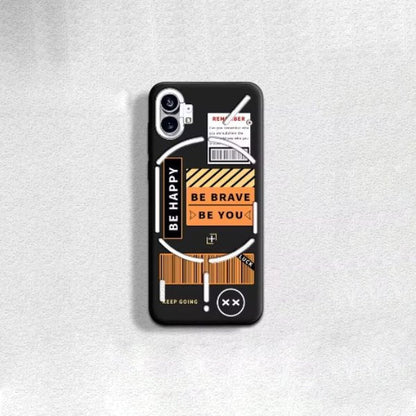 Edgy Artistic Motivation Script Case - Nothing
