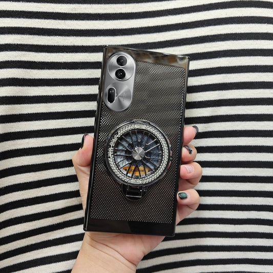 Brilliant Spin Rotating Wheel Stand Case - OPPO