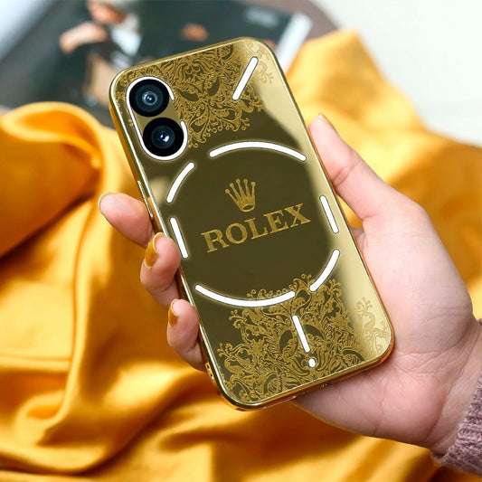 Crafted Gold Luxurious Camera Protective Case - Nothing