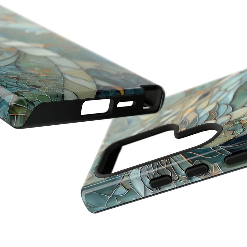 Celestial Dragon Glass Mosaic Case - Samsung