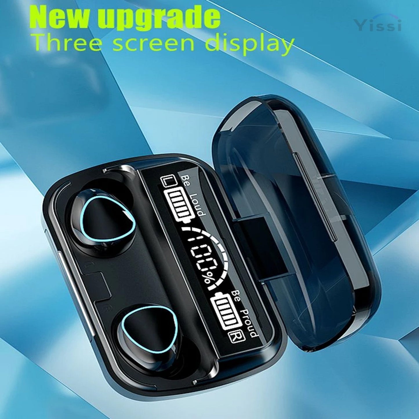 Wireless Earbuds Bluetooth 5.1 With 2000 mah LED